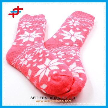 2015 neue Winter-Baumwolle Fuzzy Thick Home Indoor Warme Anti-Rutsch-Socken